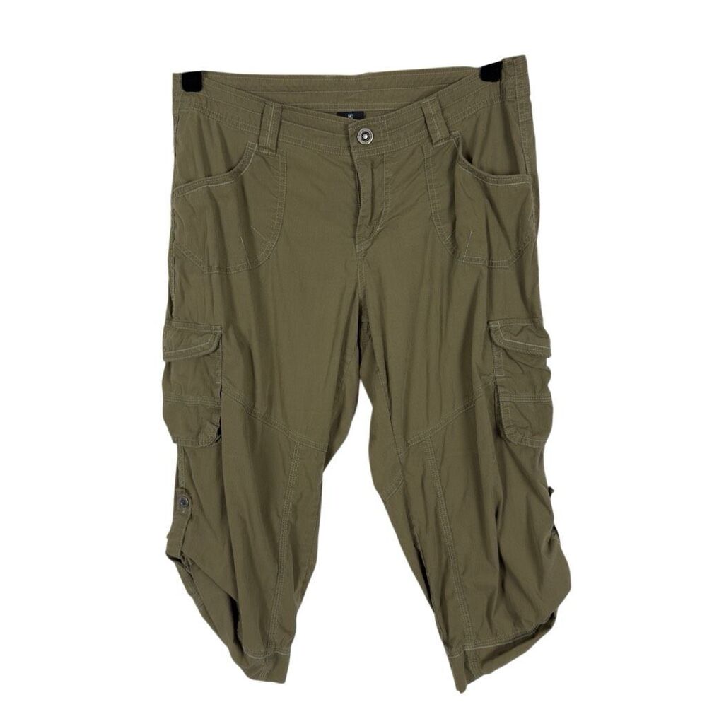 Kuhl Green Cargo Cotton Capri - Women’s 10